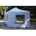 GAZEBO 3x6 M Estensibile Tela OXFORD PVC IMPERMEABILE - FIERE FESTE SAGRE MANIFESTAZIONI